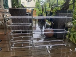 Étagère inox