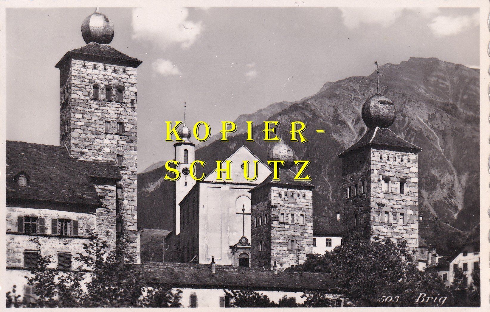 Cartoline postali: Brig /bc – Usato da Hombrechtikon venduto da Rudolf07