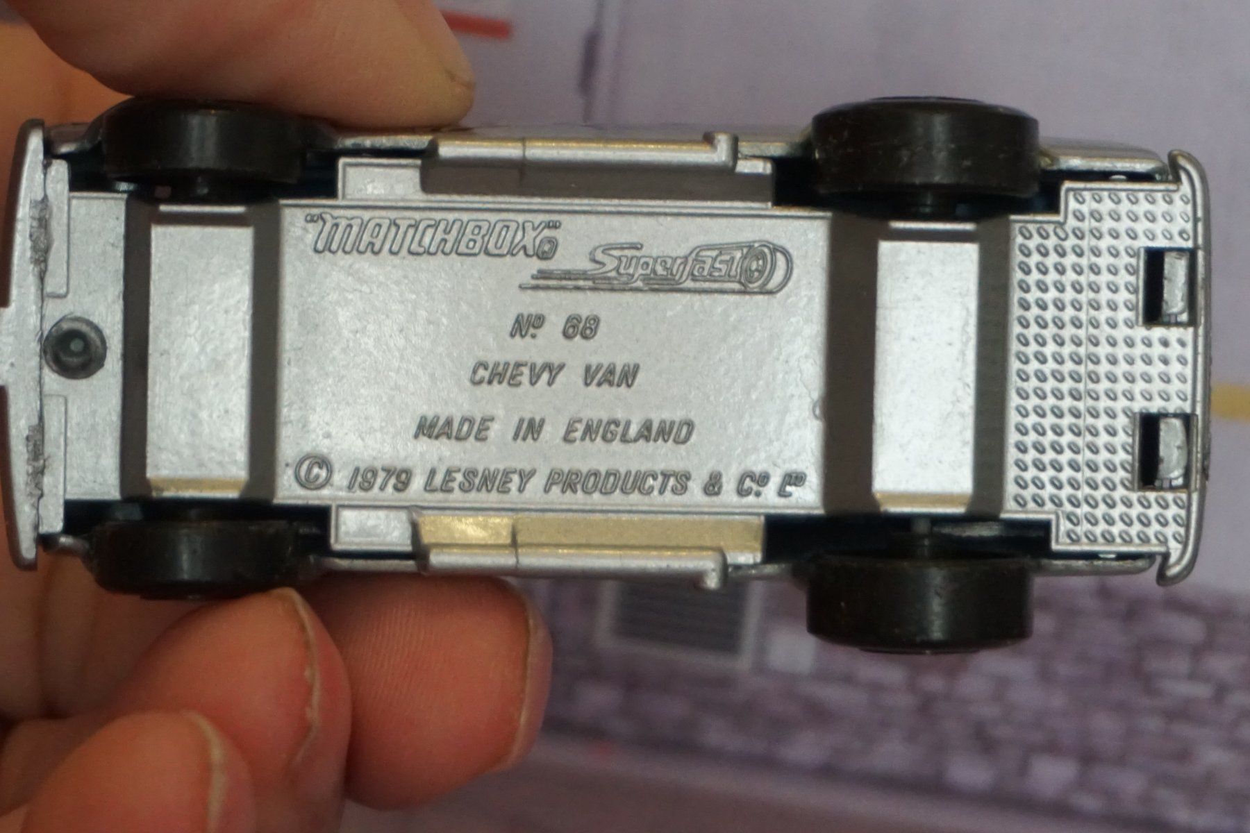 Matchbox Modellini d'auto: Matchbox Chevy Van Vanpire ALT COOL !!!!!!!!!!!!!! – Usato da Reiden venduto da Doppeldecker69 5