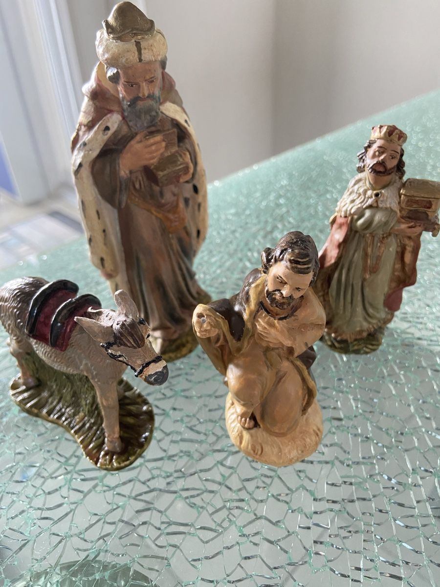 Statuette: 4 Weihnachtskrippen Figuren – Usato da Oftringen venduto da andrax 4