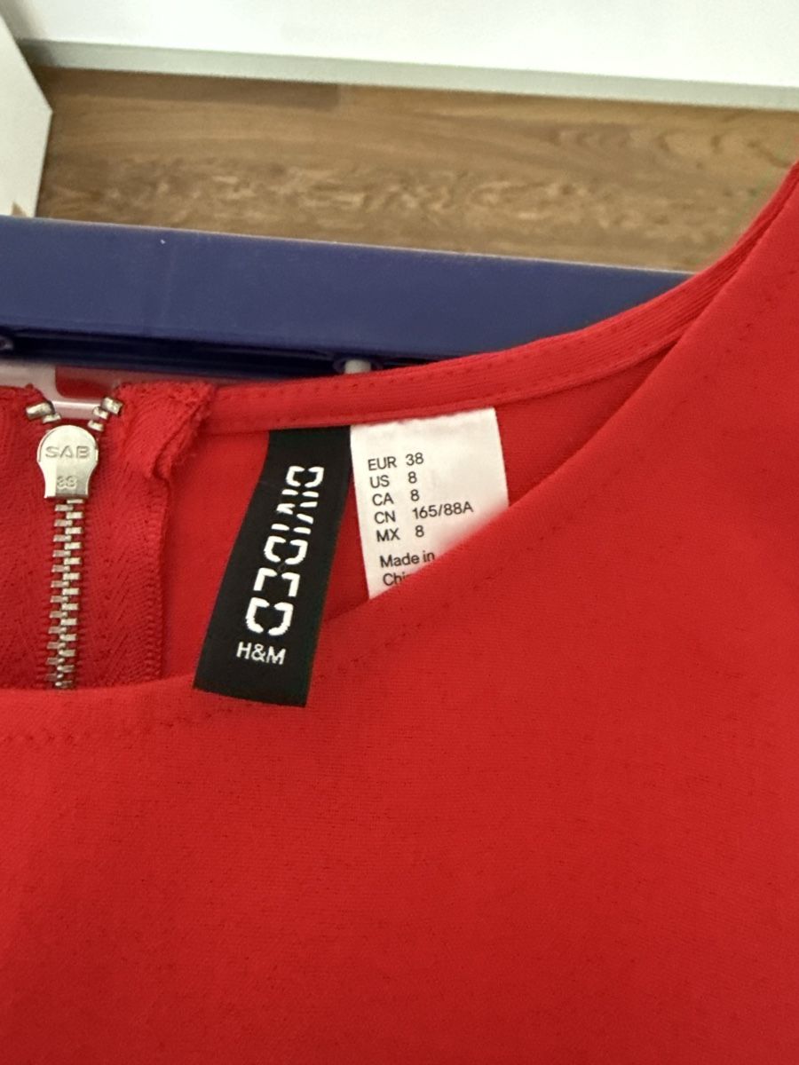 H&M Vestiti: Sommerkleid Rot H&M Grösse 38 – Usato da Zürich venduto da bia_6kmj 1