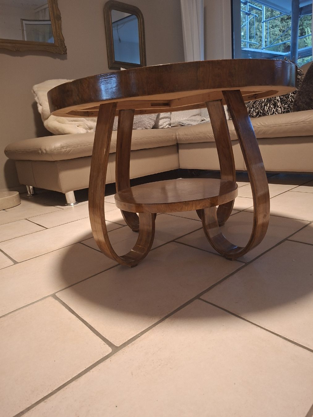 Tavoli: Runder Art Deco-Couchtisch  – Usato da Freienbach venduto da sin_2qm7 3