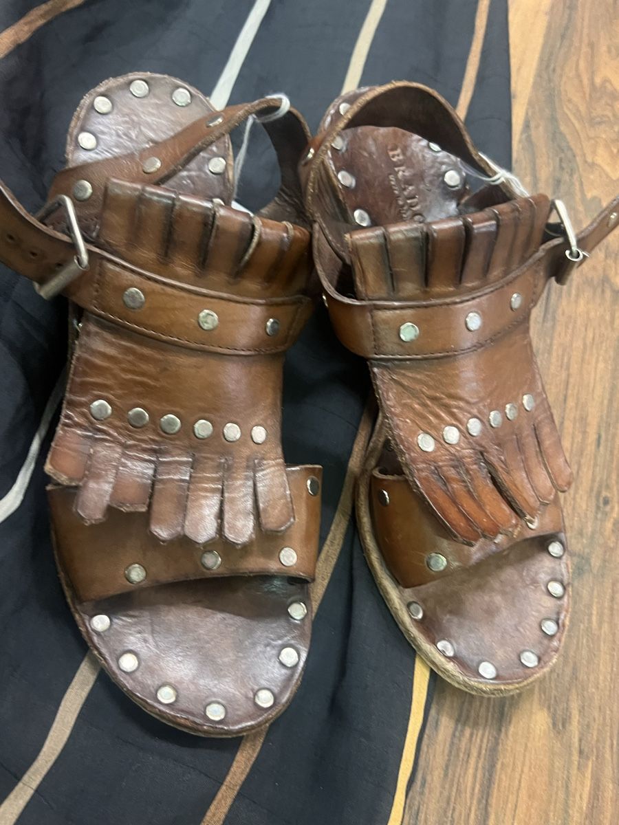 Scarpe da donna: Braune Brado,  Sandalen Echtleder Gr.36 supef cool – Usato da Burgdorf venduto da puppennetz
