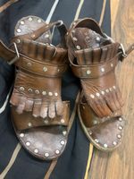 Braune Brado,  Sandalen Echtleder Gr.36 supef cool