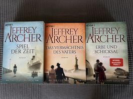 Jeffrey Archer, Die Clifton Saga, 3 Stk.