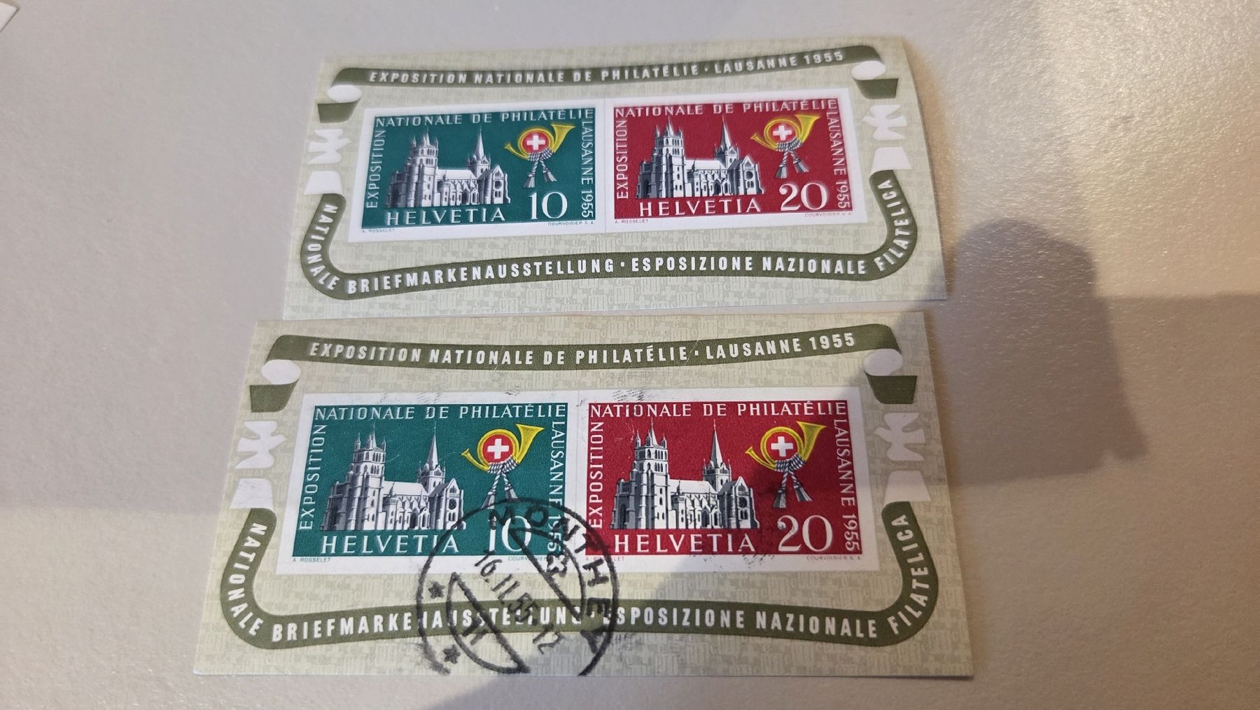 Alle Briefmarken: Lot Blocks und Sondermarken mit NABA Block – Gebraucht aus Arni AG von Moth68 5