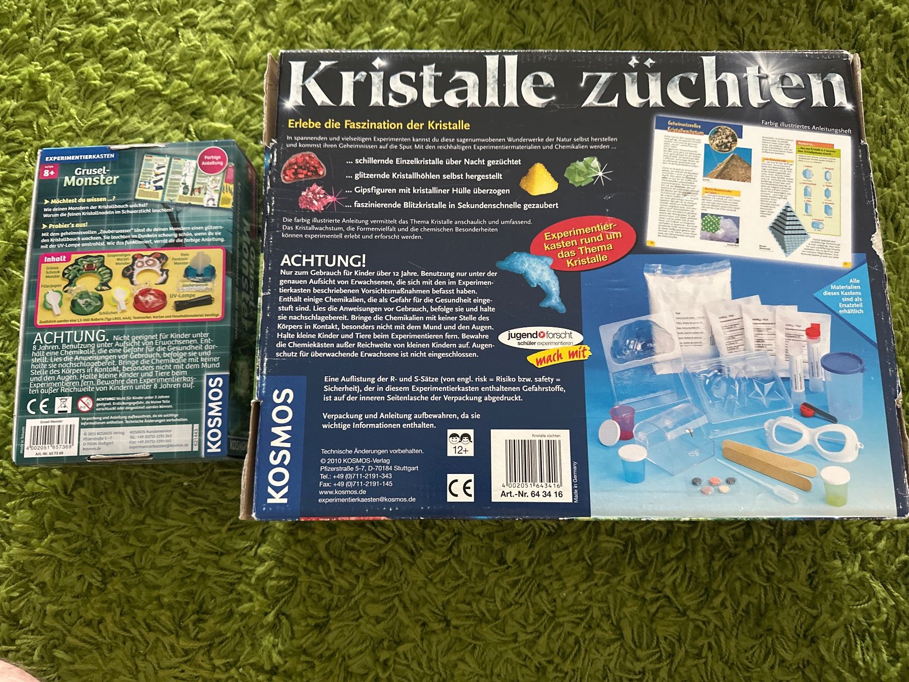 Baukästen: Kristalle züchten Kosmos – Gebraucht aus Dorf von Karlo0003 1