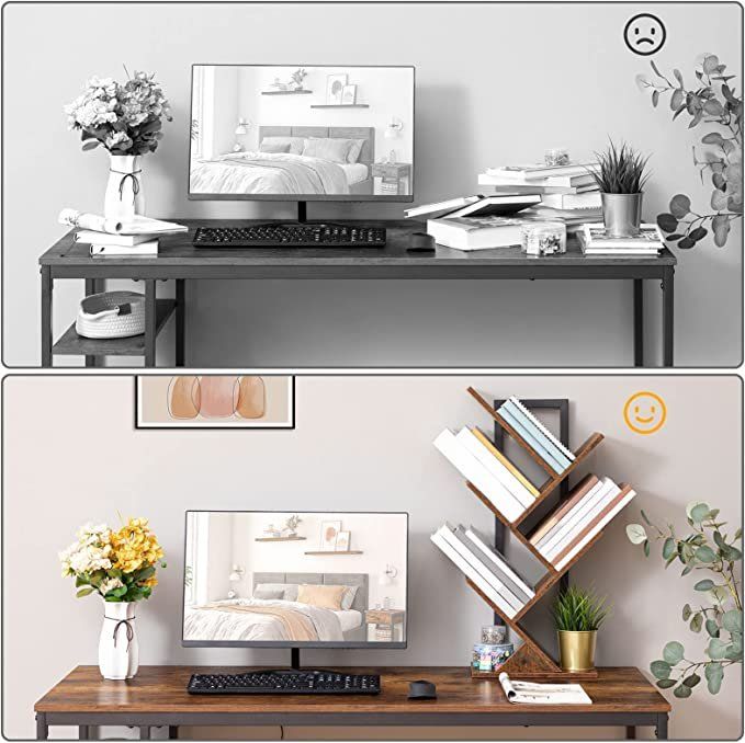 Scaffali: Bücherregal Standregal Baumform Metallgestell mit 4 Ebenen – Nuovo e nell'imballaggio originale da Dörflingen venduto da Nixhub 2