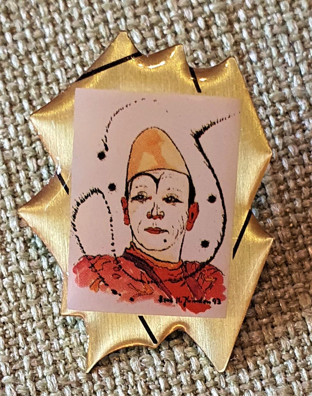 Placchette & Badge: H800 - Pin Schweizer Clown – Usato da Reinach BL venduto da Boston-Verkauf