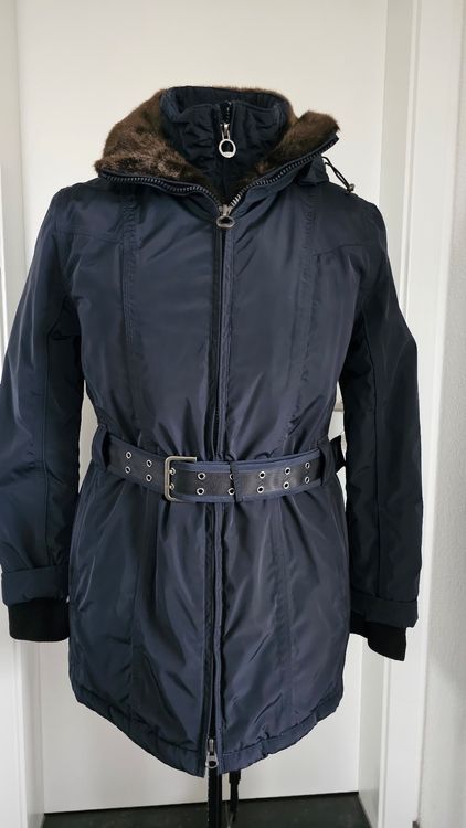Wellensteyn Jacke Zermatt S mit Gürtel braun aus Polyester