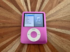Top Zustand! iPod Nano 3G 3 8GB Pink 