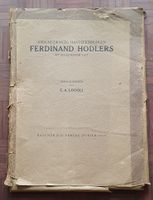 Mappe mit VIERUNDZWANZIG HANDZEICHNUNGEN FERDINAND HODLERS