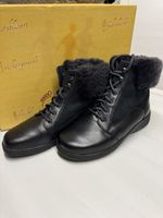 Bottines fourrées Ströber noires, taille 38, neuves!