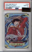 ONE PIECE Promo 2024 Monkey.D.Luffy (OP07-109) PSA10 (JP)