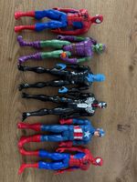 Actionfiguren Marvel Spiderman Captain America Set 6 Stk