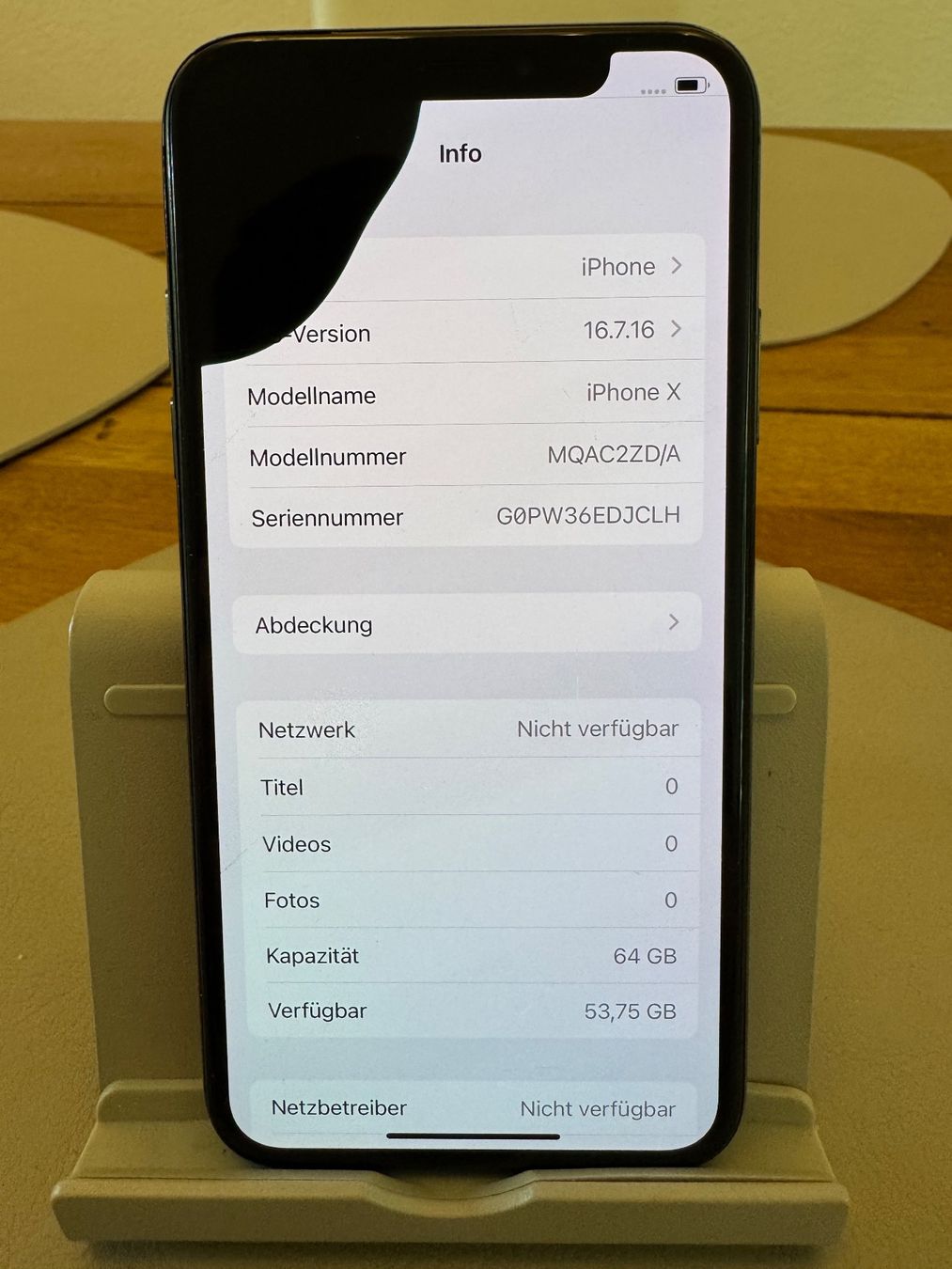 Apple Telefoni cellulari / Smartphones: iPhone X – Difettoso da Adliswil venduto da Busys 1