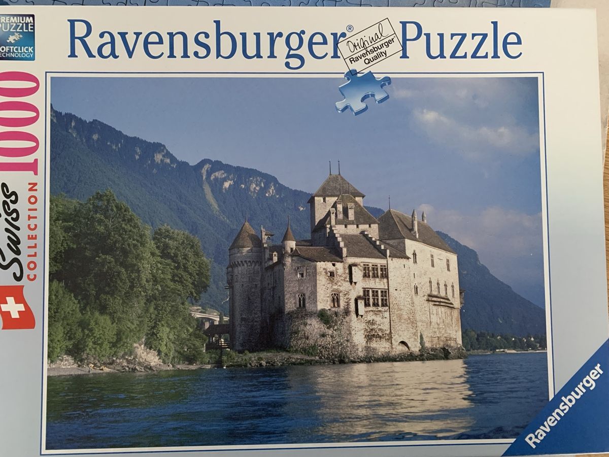 Ravensburger Puzzles: Ravensburger Puzzle Schloss Chillon 1000 Teile – Gebraucht aus Thun von Chrabu