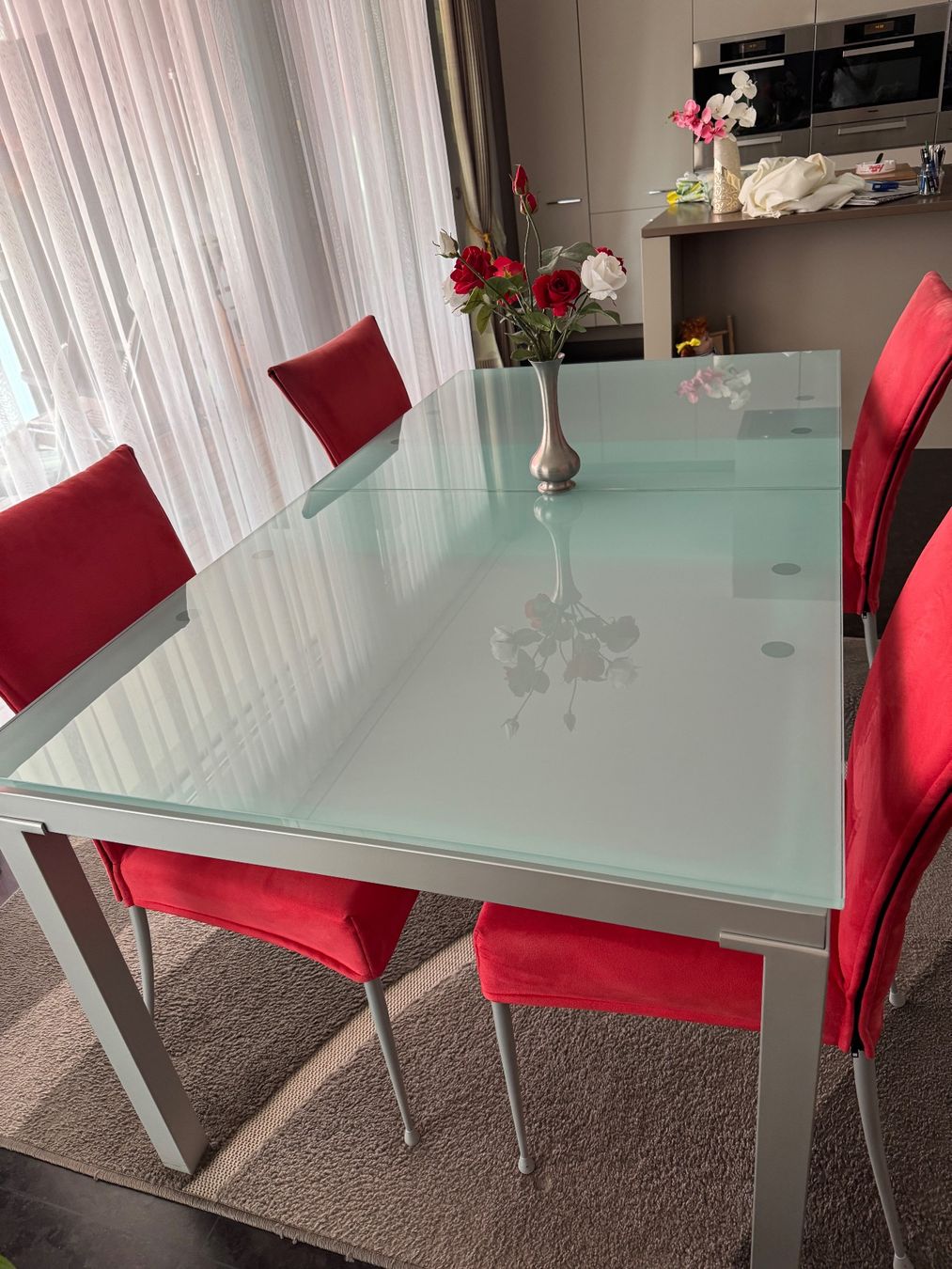 Tables: Esszimmer Tisch Glas – D'occasion à Ruemlang par Hans001 5