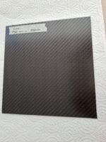 CFK-Platte 190x190       Dicke 1mm