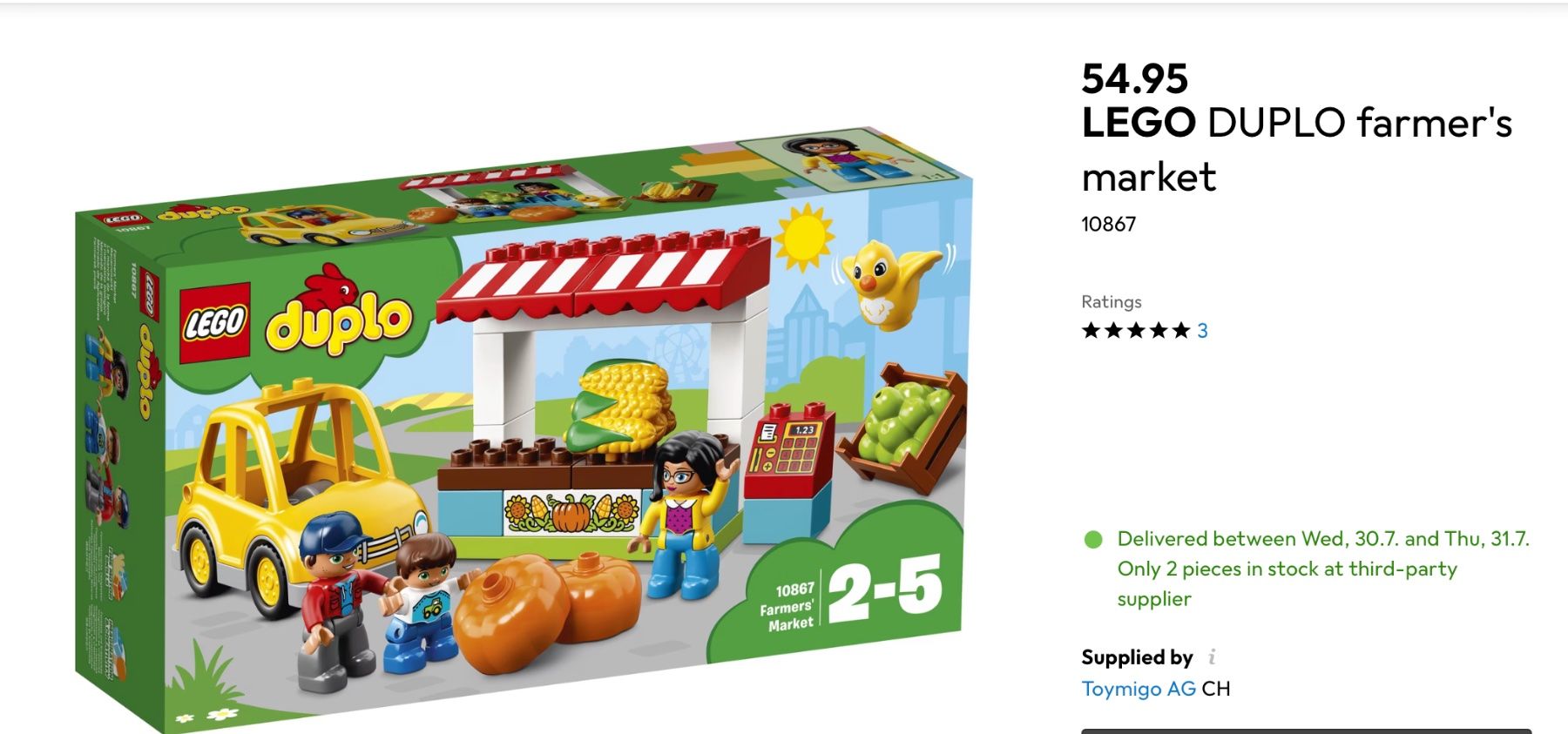 Lego Giocattoli: LEGO Duplo Sets (10x) – Usato da Petit-Lancy venduto da ecs_dh2p 1