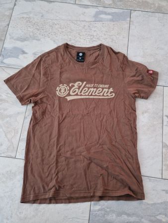 Element T-Shirt, Grösse M, braun