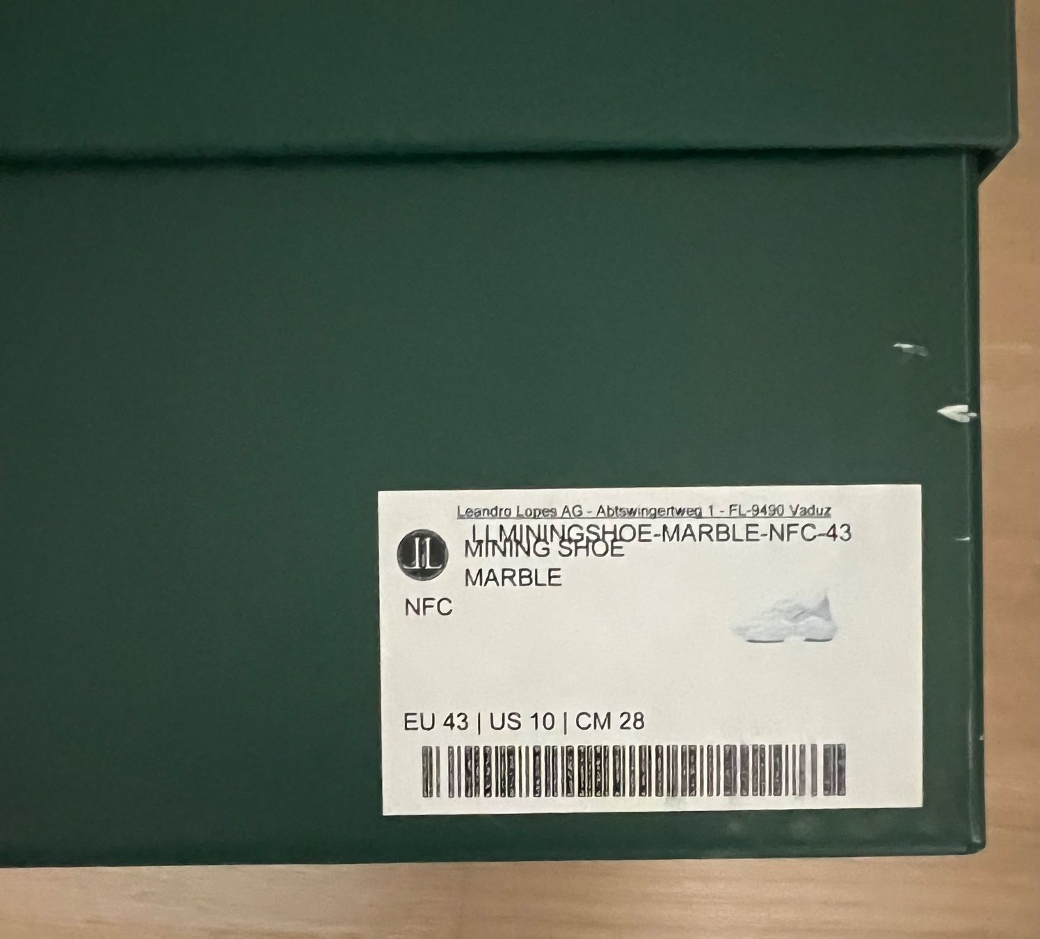 Herrenschuhe: Leandro Lopes Sneakers Weiss Grösse 43 Neu – Neu (gemäss Beschreibung) aus Zofingen von Florianij 3