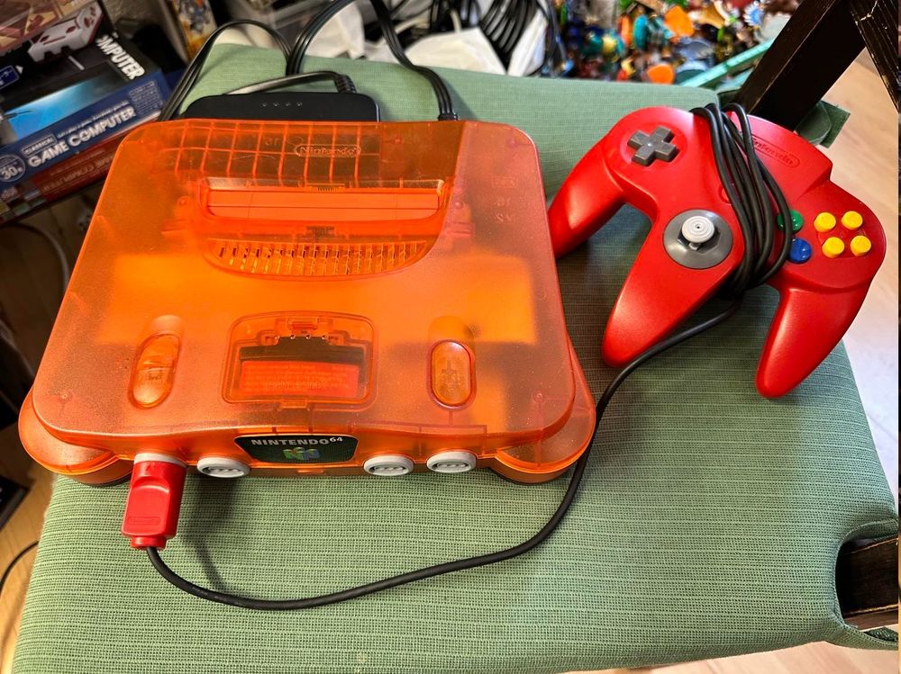 Console Nintendo 64 Crystal Orange | Kaufen auf Ricardo