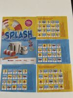 Coop - Splash - 4 volle Karten 