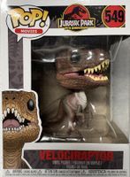 Funko Pop Movies - 549 - Jurassic Park - Velociraptor