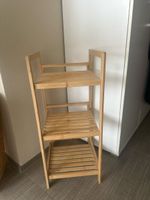 Badezimmerregal Bambus 3 Ablagen guter Zustand