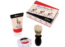 Reise-Rasier-Set Le Bicycle = Seife, Pinsel & Balsam