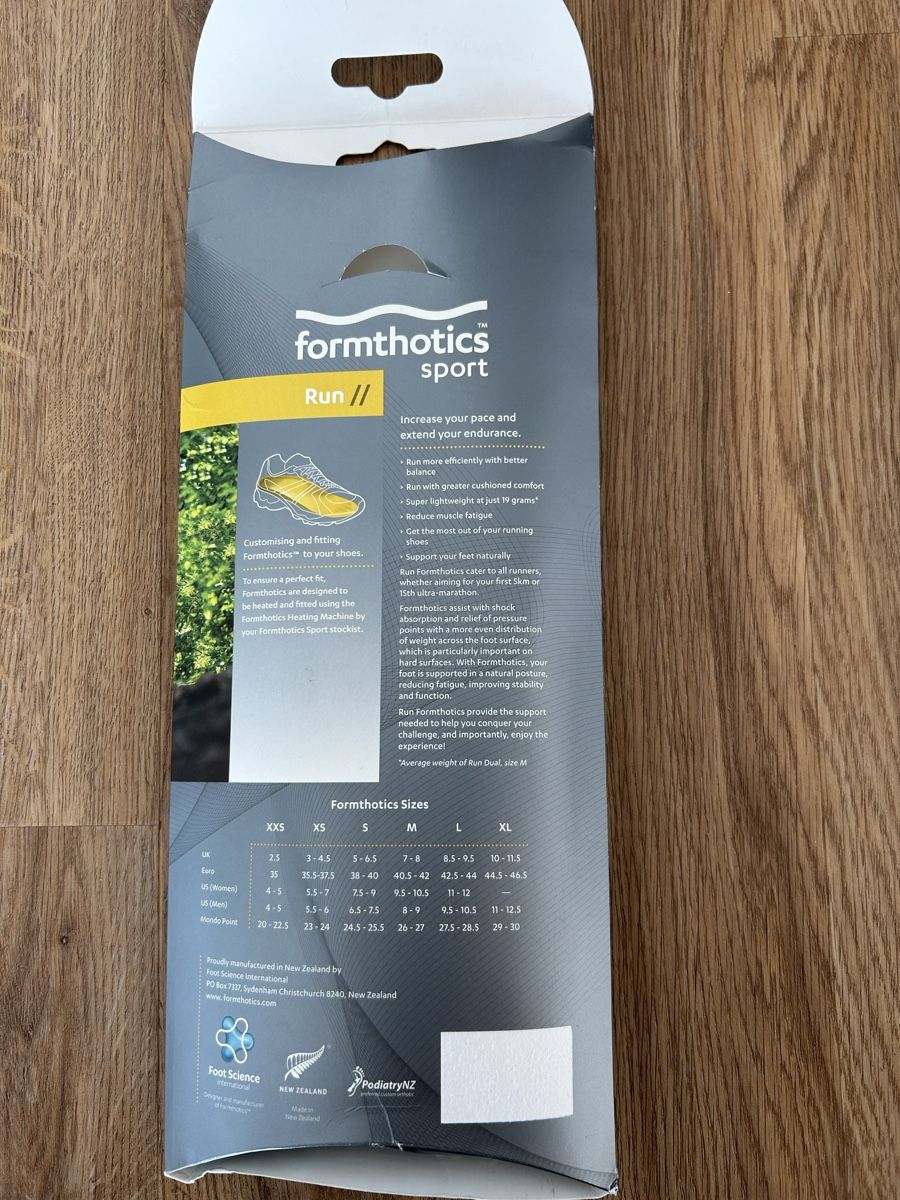 Scarpe da uomo: Formthotics Sport Run Einlagesohlen S neu – Nuovo (secondo la descrizione) da Escholzmatt venduto da sst_j269 1