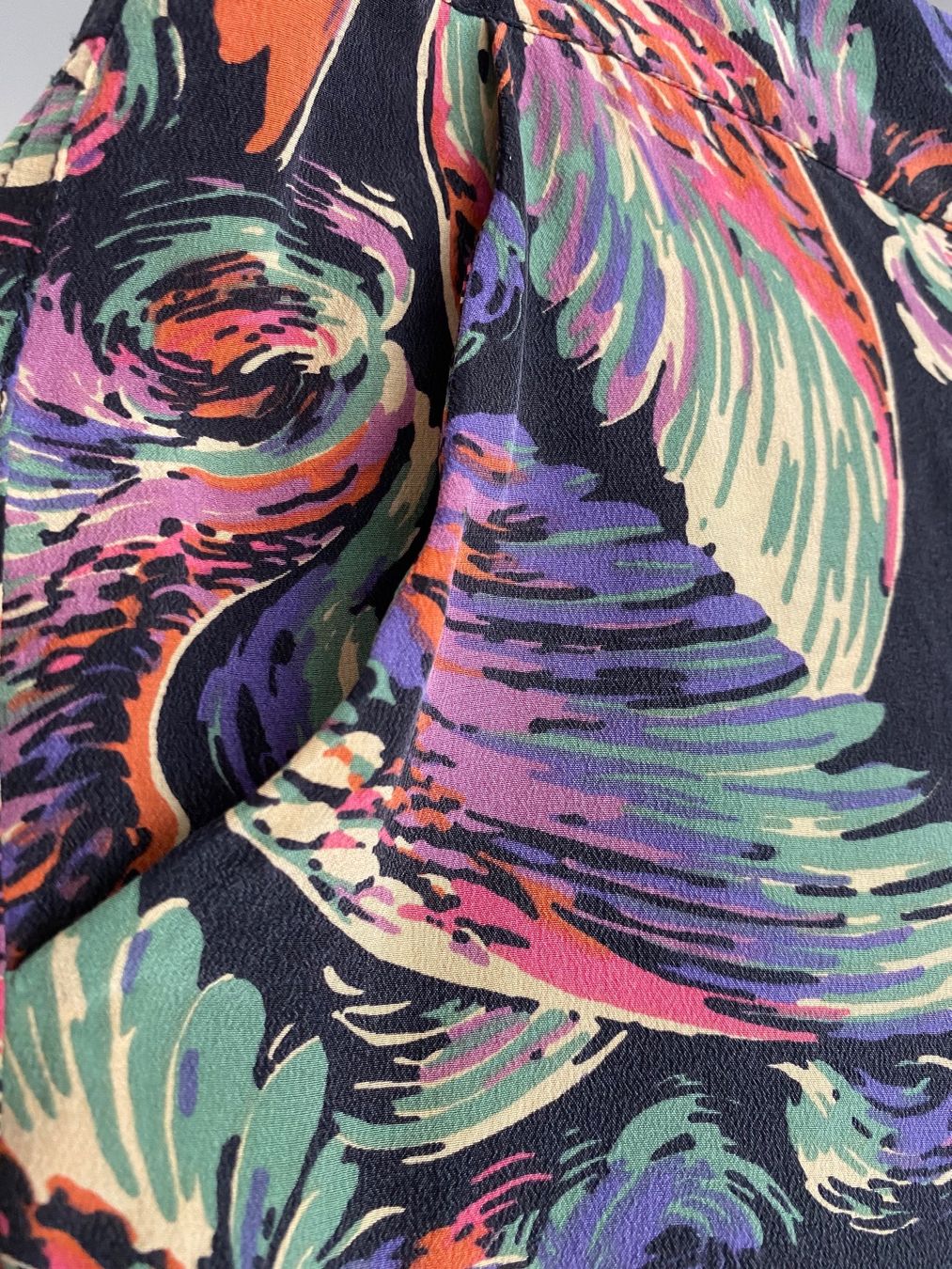 Pantaloni: Damen Hose Seide GR. L – Usato da Zürich venduto da ron_t88f 1
