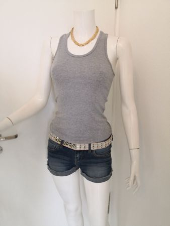 🤩MANGO TANK-TOP GRAU