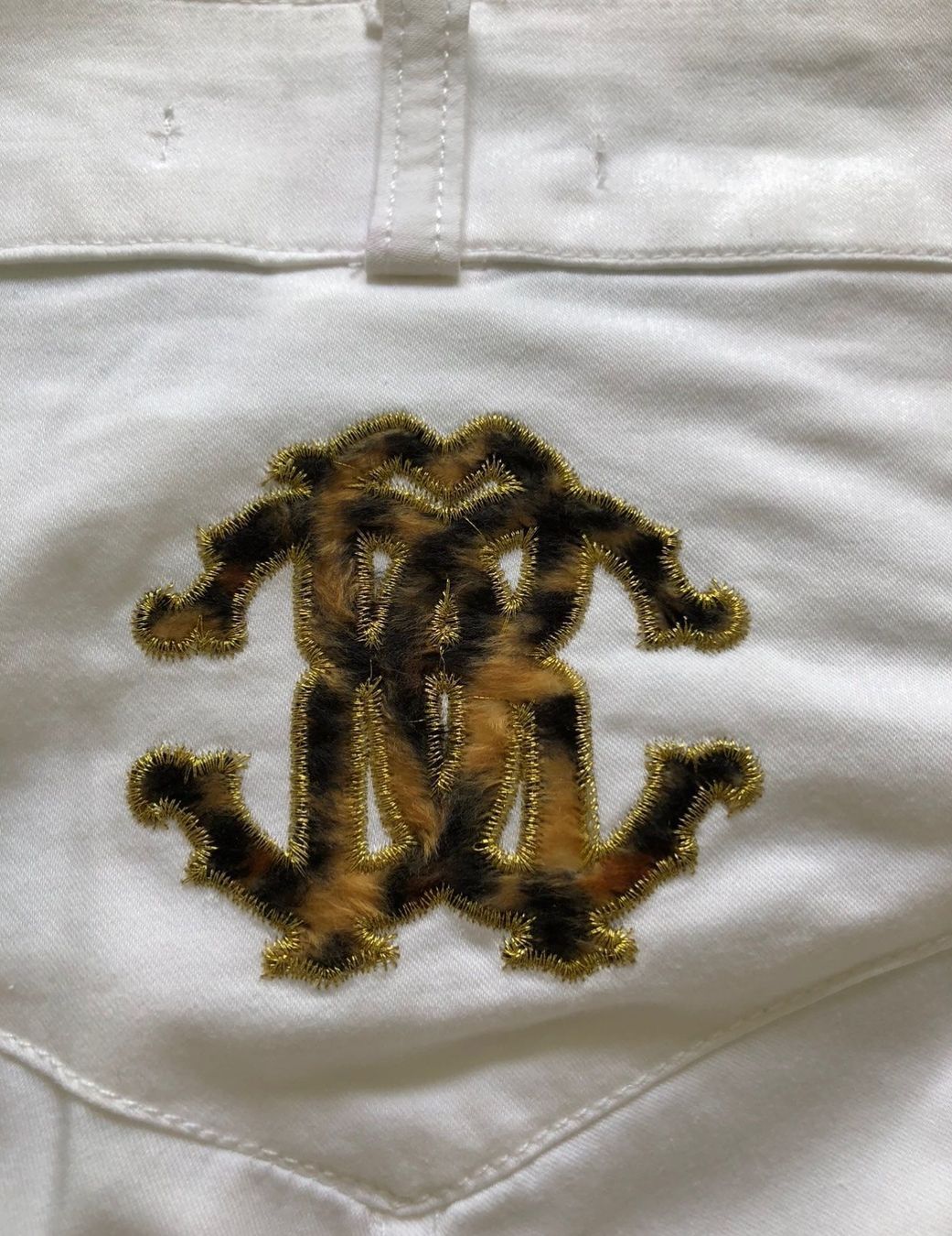 Roberto Cavalli Hosen: HOSE Roberto Cavalli Weiss Capri-hose – Neu (gemäss Beschreibung) aus Adliswil von Jessik0 6