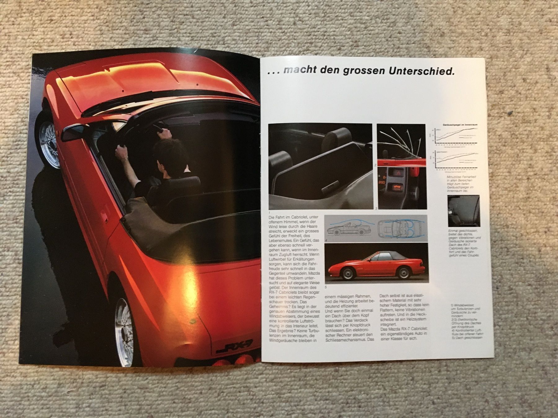 Mazda Documenti: Mazda RX-7 Turbo Prospekt – Usato da Schlatt ZH venduto da Cheyenne69 1