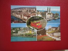 Zürich mehrbildrig mit Polybahn Limmatquai Uni (954)