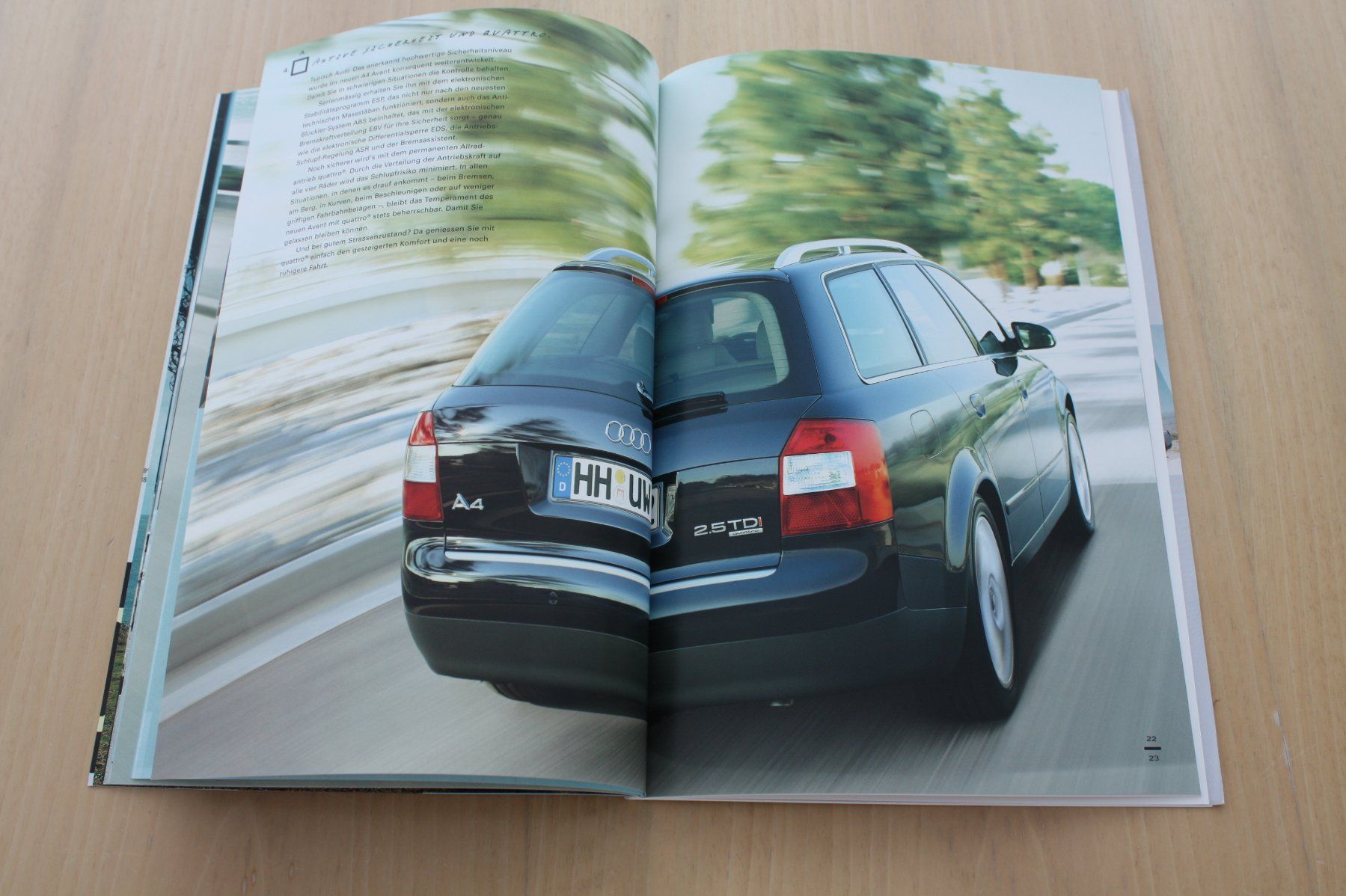 Audi Documenti: Audi A4 Avant CH-Prospekt 6/2001 – Usato da Wikon venduto da erwin400 6