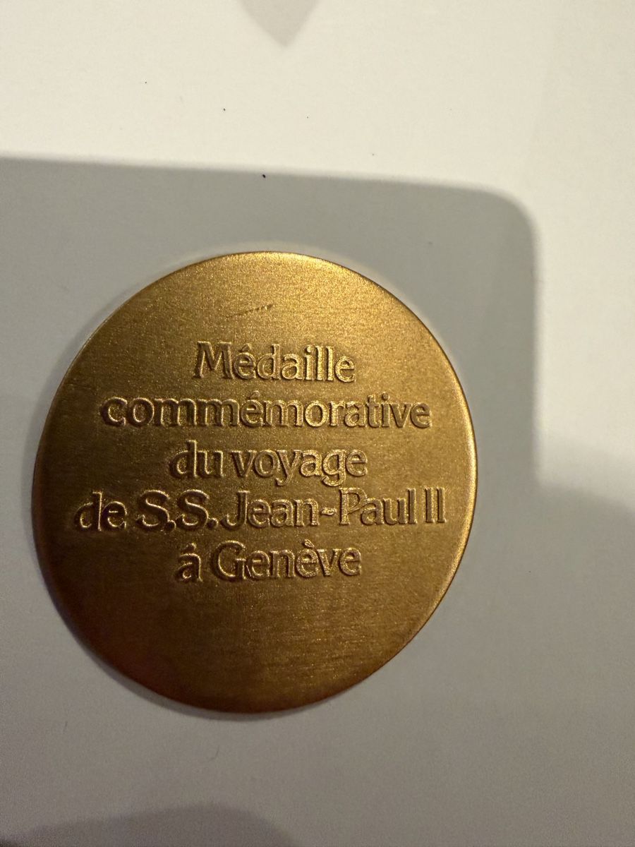 Medaillen: médaille commémorative Jean-Paul II – Gebraucht aus Echallens von JAR69 1