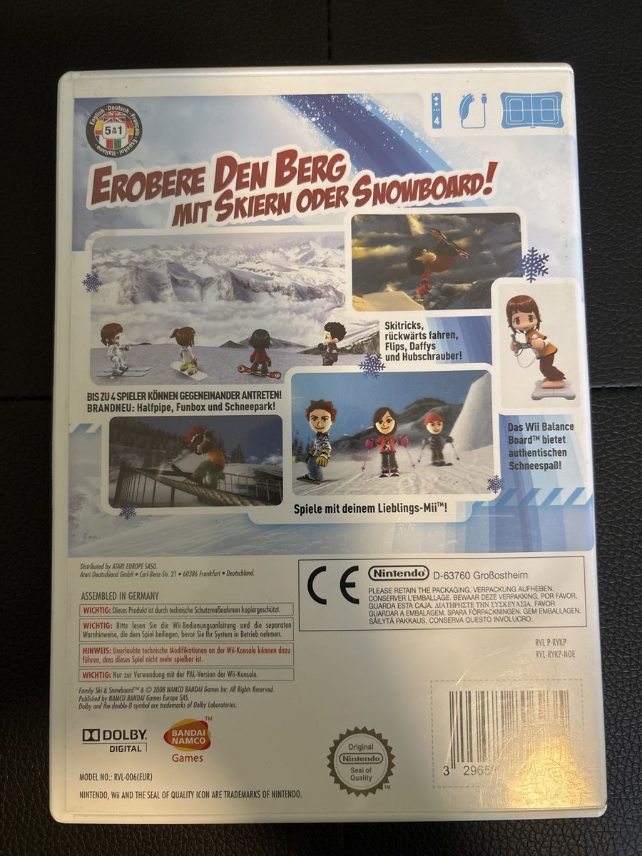 Giochi: Family Ski & Snowboard - Wii – Usato da Balgach venduto da robkgu 1