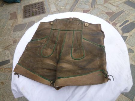 Hirschlederhosen Hosen Lederhose  Lederhösl Alpenkitz Shorts