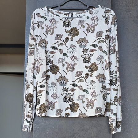 🐸 NILE BLUSE M PAISLEY VISKOSE