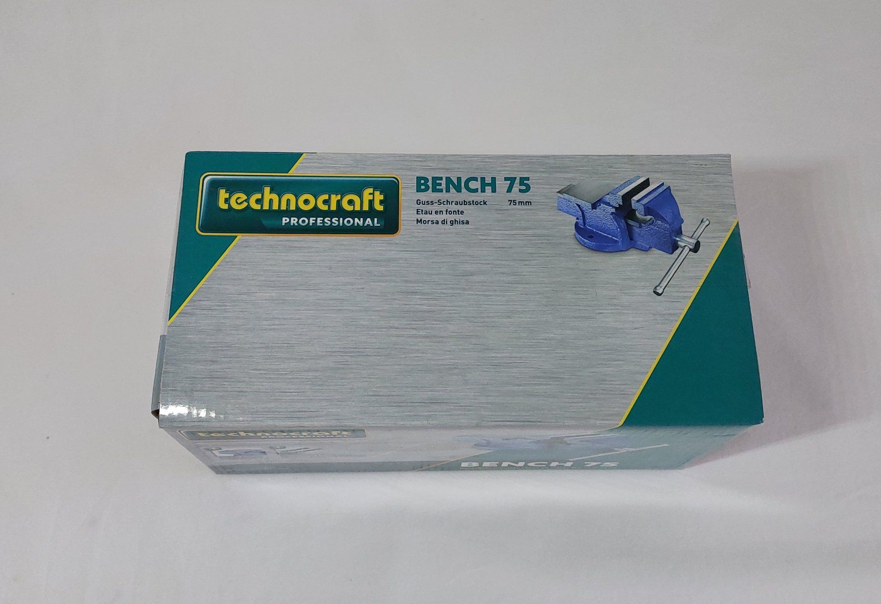 Technocraft Tutti gli attrezzi: Technokraft Guss - Schraubstock Bench 75 mit Amboss – Nuovo e nell'imballaggio originale da Bergdietikon venduto da Zozo 3
