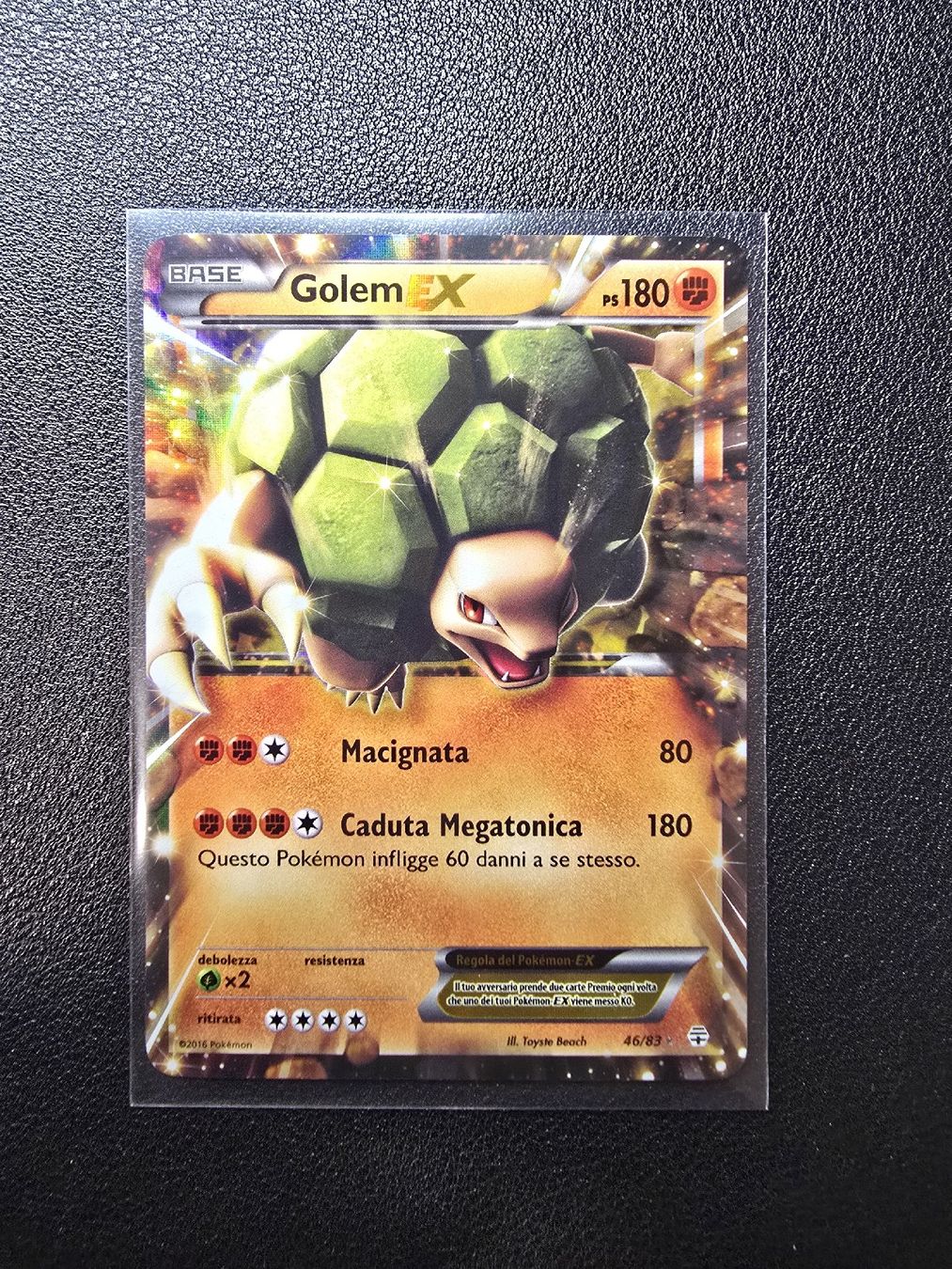 Pokémon Carte collezionabili: Golem Ex 46/83 – Usato da Sementina venduto da Pplat1num