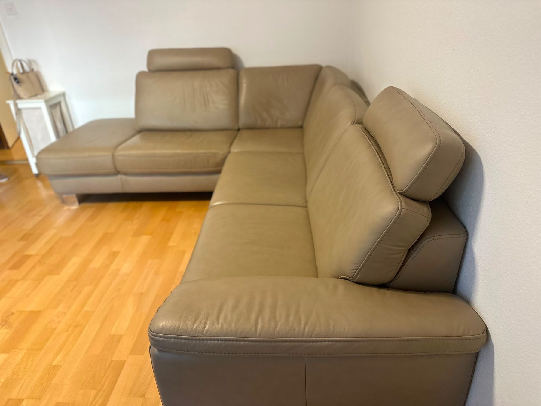 Divani: Ecksofa Leder beige 230x200cm – Usato da Zürich venduto da jan_kw7k 1
