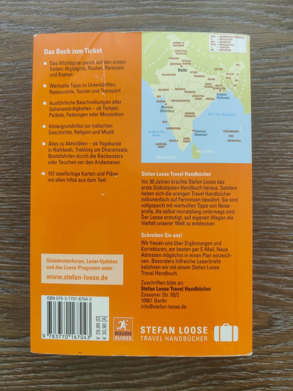 Libri: Reiseführer Indien - Stefan Krause – Usato da Flaach venduto da Lonzo99 1
