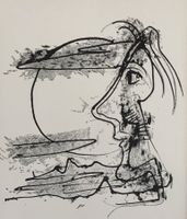 Karl Hofer   "Vision"     Druckgraphik