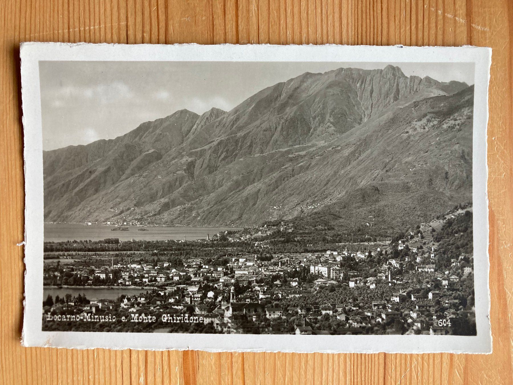 Cartoline postali: Locarno-Minusio - e Monte Ghiridone - AK – Nuovo (secondo la descrizione) da Oberuzwil venduto da Henri09