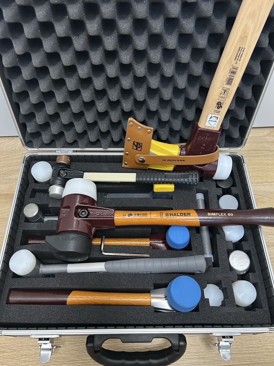 Tutti gli attrezzi: Halder Simplex Schonhammer Set im Koffer neuwertig – Nuovo e nell'imballaggio originale da Rothrist venduto da Miri_sm6 1