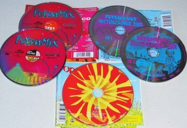 CD: 2 double CD's+ 1CD = 5CD's - Pink, Stern, QL, Toto, Joy, OMD – Usato da Unterbäch venduto da hiliq 5